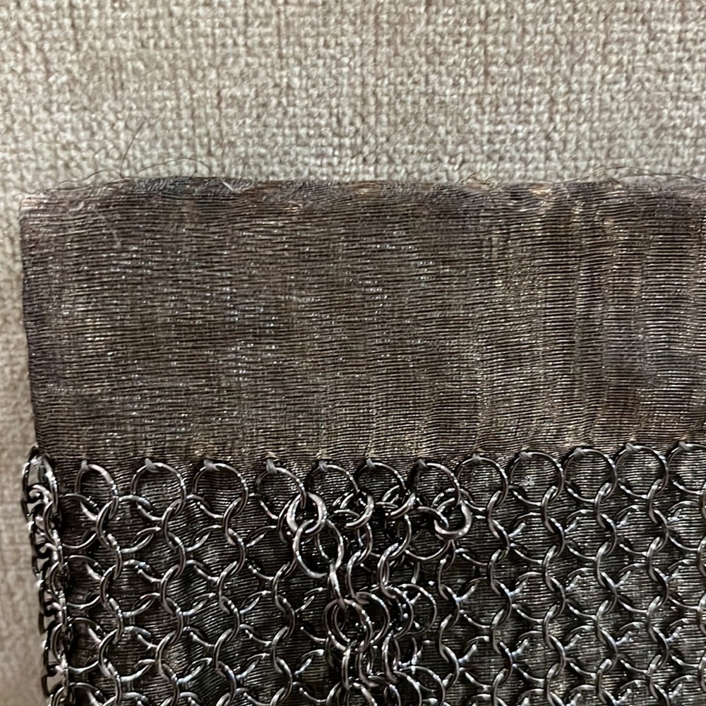 Nancy Bacich Mesh Metal Chain Mail Vintage Bag - Picture 15 of 17